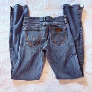 Wrangler Light Blue q-baby Jeans 1/2x34